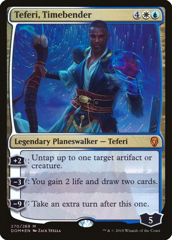 Image for Teferi, Timebender (270) (DOM) - Magic: The Gathering