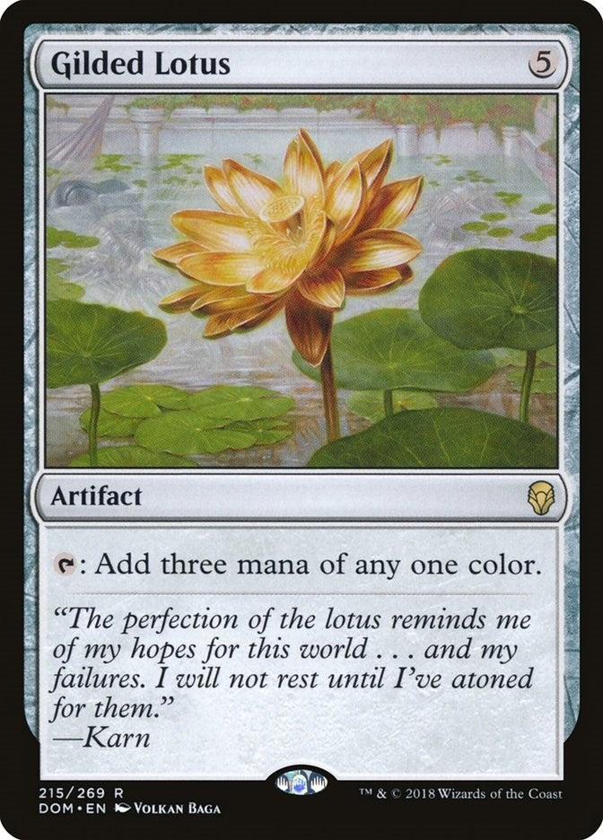 Image for Gilded Lotus (215) (Dominaria) (DOM) - Magic: The Gathering