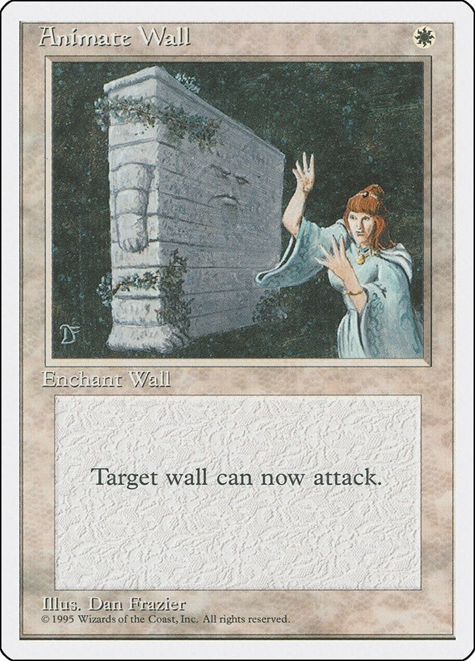 Image for Animate Wall (Fourth Edition) (4ED) - Magic: The Gathering