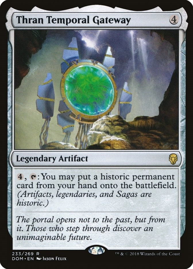 Image for Thran Temporal Gateway (233) (Dominaria) (DOM) - Magic: The Gathering