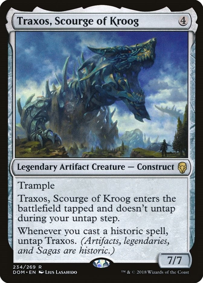Image for Traxos, Scourge of Kroog (234) (Dominaria) (DOM) - Magic: The Gathering