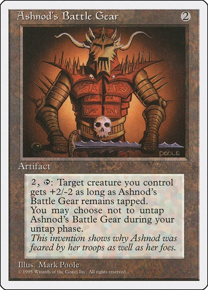 Image for Ashnod's Battle Gear (Fourth Edition) (4ED) - Magic: The Gathering