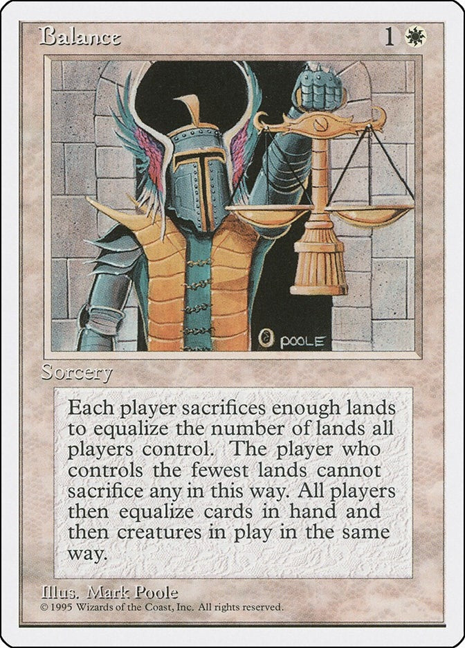 Image for Balance (256) (Fourth Edition) (4ED) - Magic: The Gathering