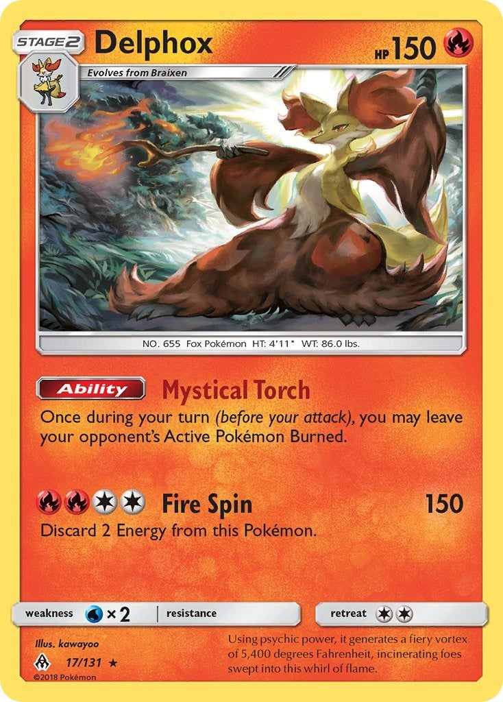 Delphox (17/131) (SM - Forbidden Light)