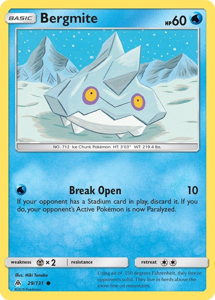 Bergmite (29/131) (SM - Forbidden Light)