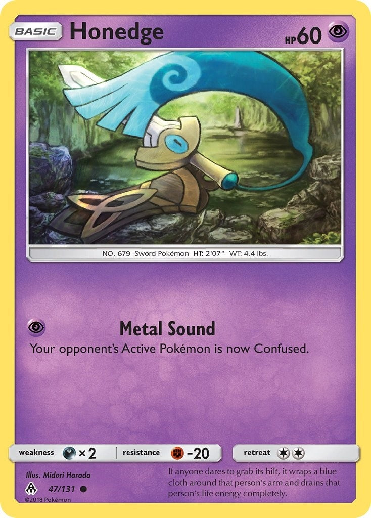 Honedge (47) (47/131) (SM - Forbidden Light)
