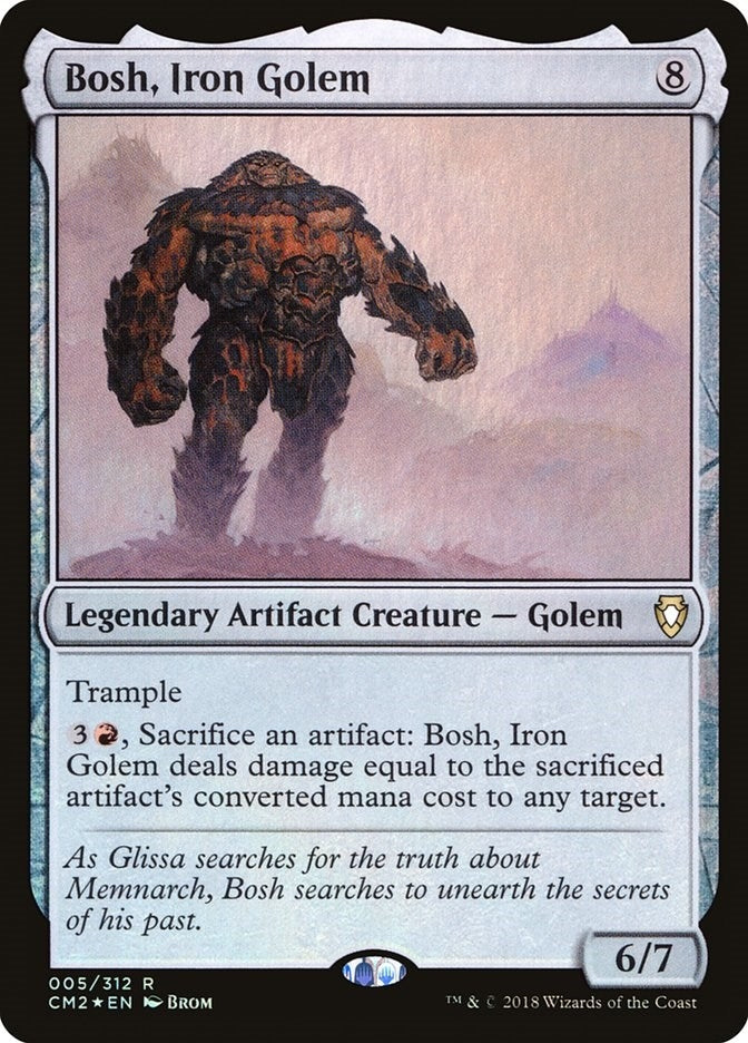 Image for Bosh, Iron Golem (5) (Commander Anthology Volume II) (CM2) - Magic: The Gathering