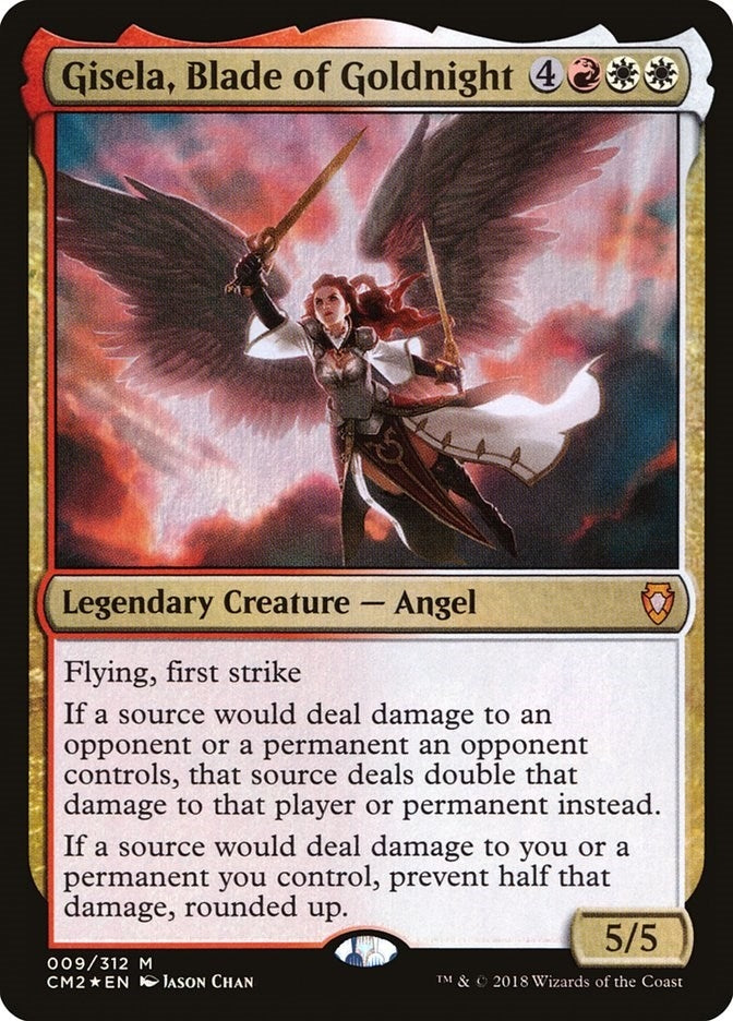 Image for Gisela, Blade of Goldnight (9) (Commander Anthology Volume II) (CM2) - Magic: The Gathering
