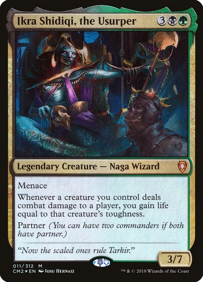 Image for Ikra Shidiqi, the Usurper (11) (Commander Anthology Volume II) (CM2) - Magic: The Gathering