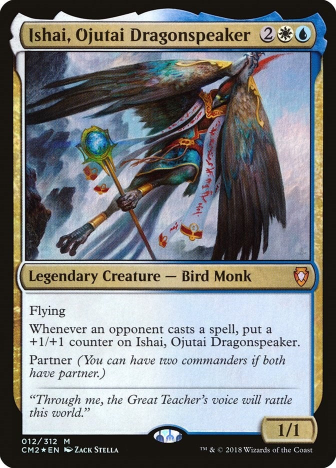 Image for Ishai, Ojutai Dragonspeaker (12) (Commander Anthology Volume II) (CM2) - Magic: The Gathering