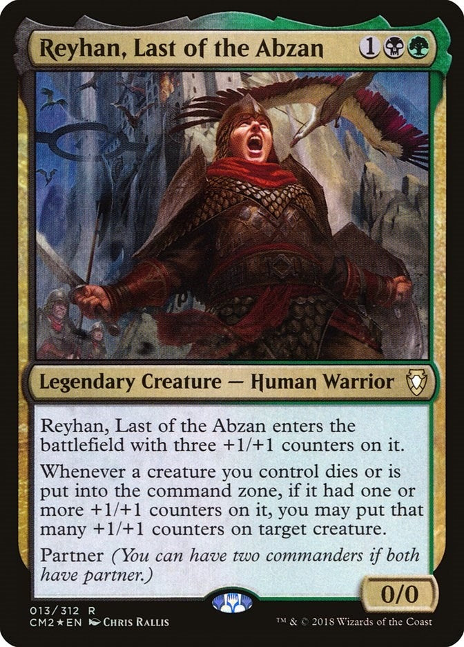 Image for Reyhan, Last of the Abzan (13) (Commander Anthology Volume II) (CM2) - Magic: The Gathering