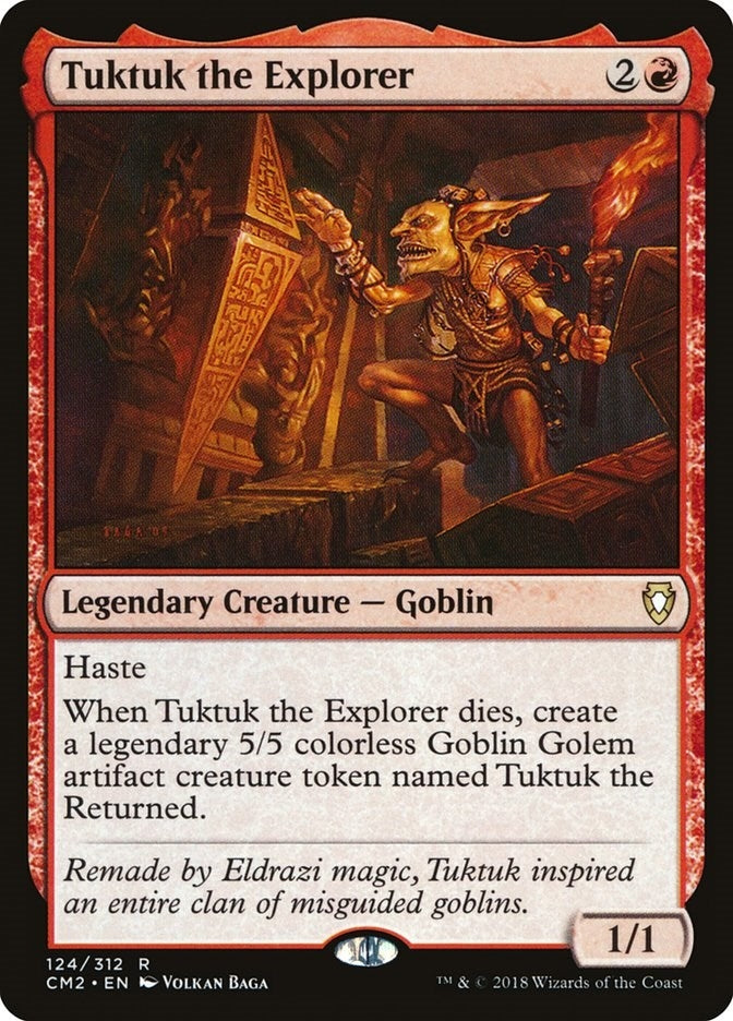 Image for Tuktuk the Explorer (124) (Commander Anthology Volume II) (CM2) - Magic: The Gathering
