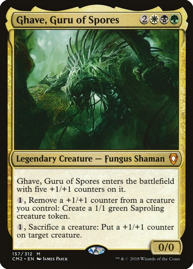Image for Ghave, Guru of Spores (157) (Commander Anthology Volume II) (CM2) - Magic: The Gathering