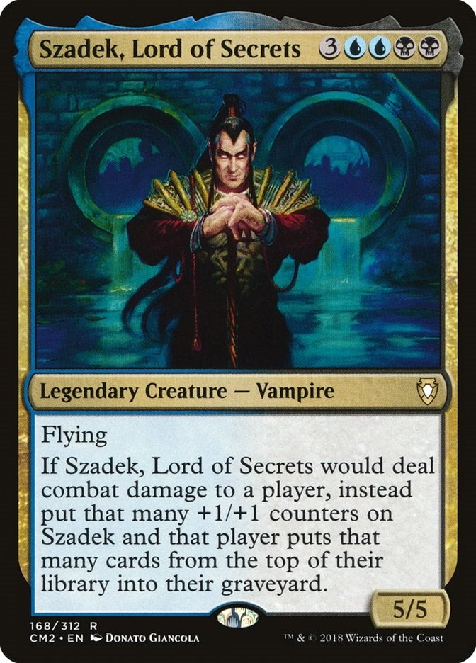 Image for Szadek, Lord of Secrets (168) (Commander Anthology Volume II) (CM2) - Magic: The Gathering