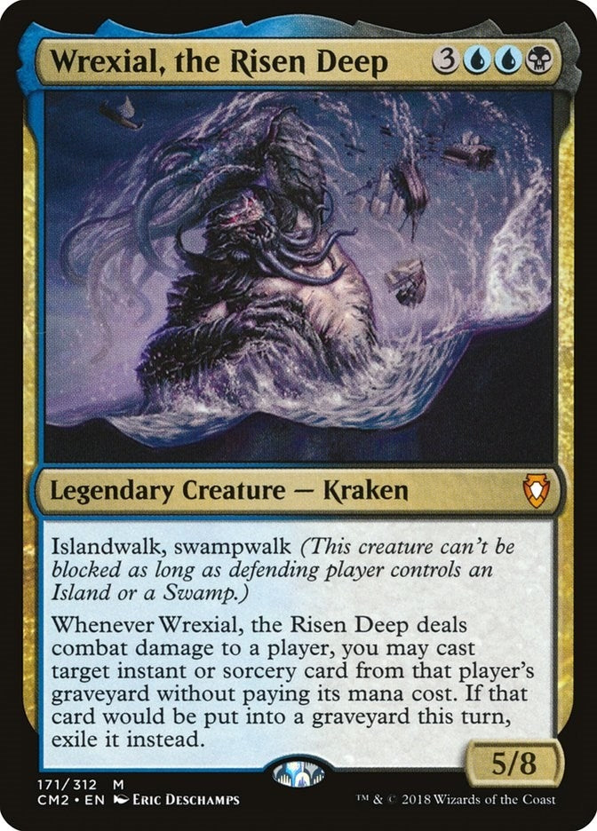 Image for Wrexial, the Risen Deep (171) (Commander Anthology Volume II) (CM2) - Magic: The Gathering