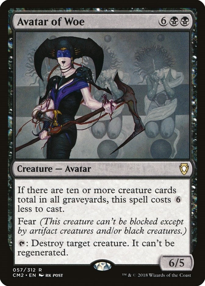 Image for Avatar of Woe (57) (Commander Anthology Volume II) (CM2) - Magic: The Gathering