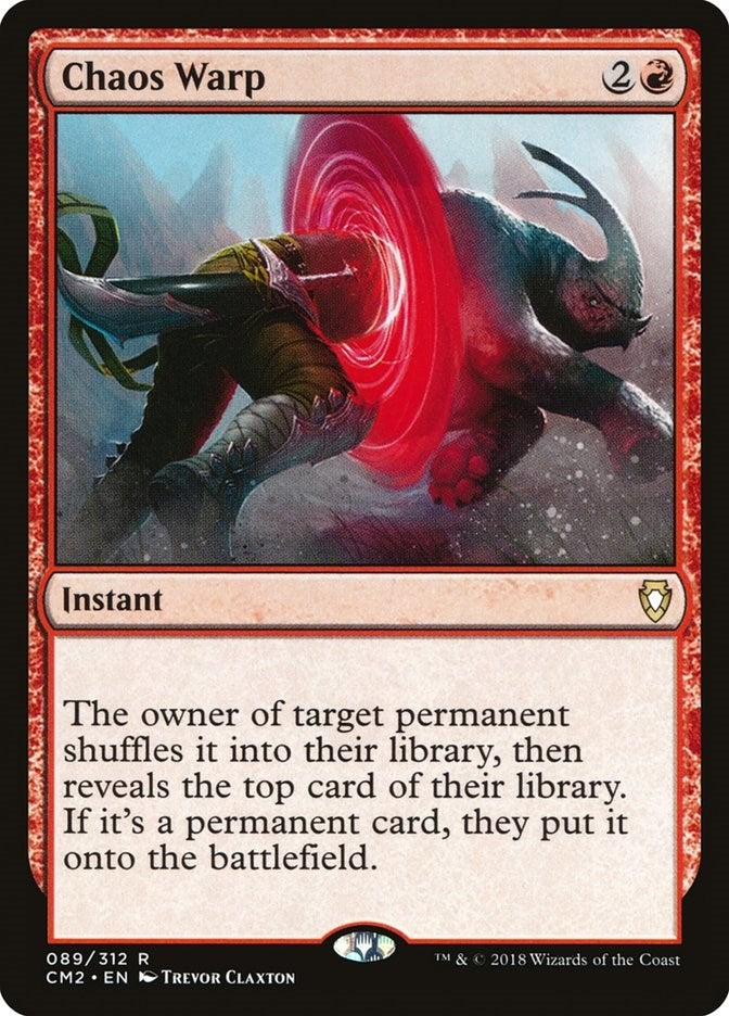 Image for Chaos Warp (89) (Commander Anthology Volume II) (CM2) - Magic: The Gathering