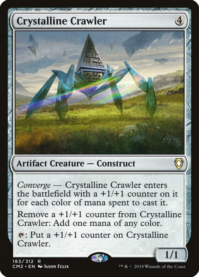 Image for Crystalline Crawler (183) (Commander Anthology Volume II) (CM2) - Magic: The Gathering