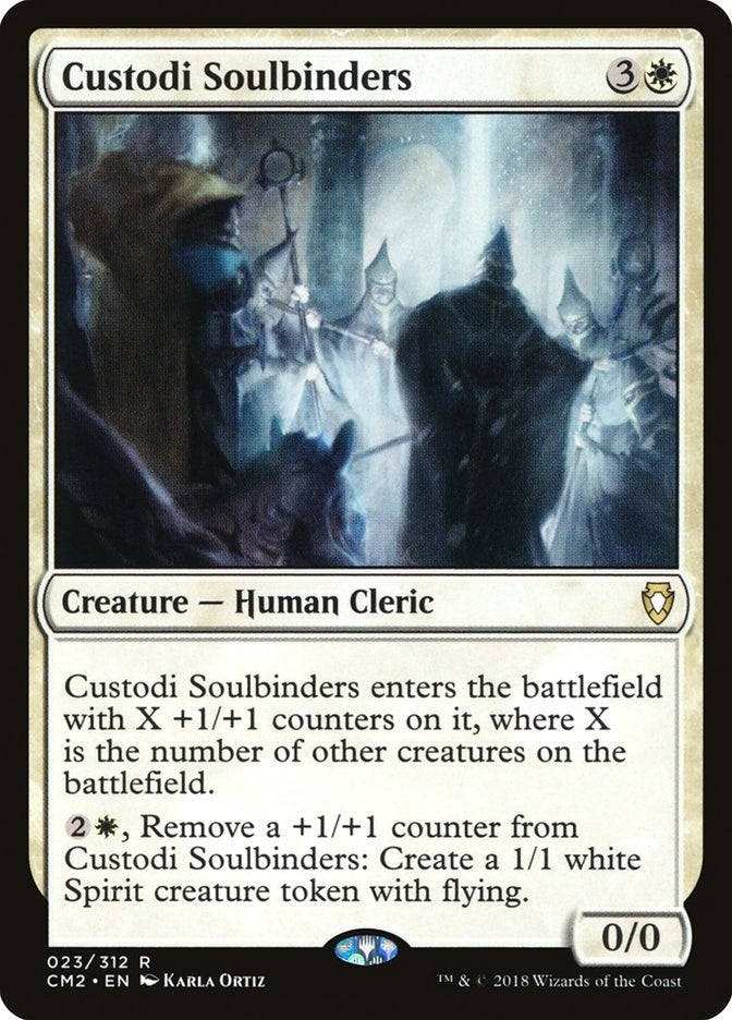 Image for Custodi Soulbinders (23) (Commander Anthology Volume II) (CM2) - Magic: The Gathering