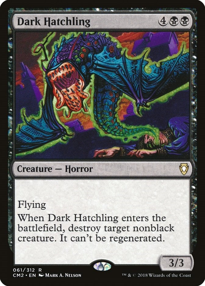 Image for Dark Hatchling (61) (Commander Anthology Volume II) (CM2) - Magic: The Gathering