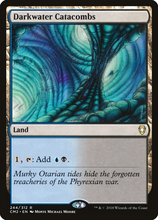 Image for Darkwater Catacombs (244) (Commander Anthology Volume II) (CM2) - Magic: The Gathering