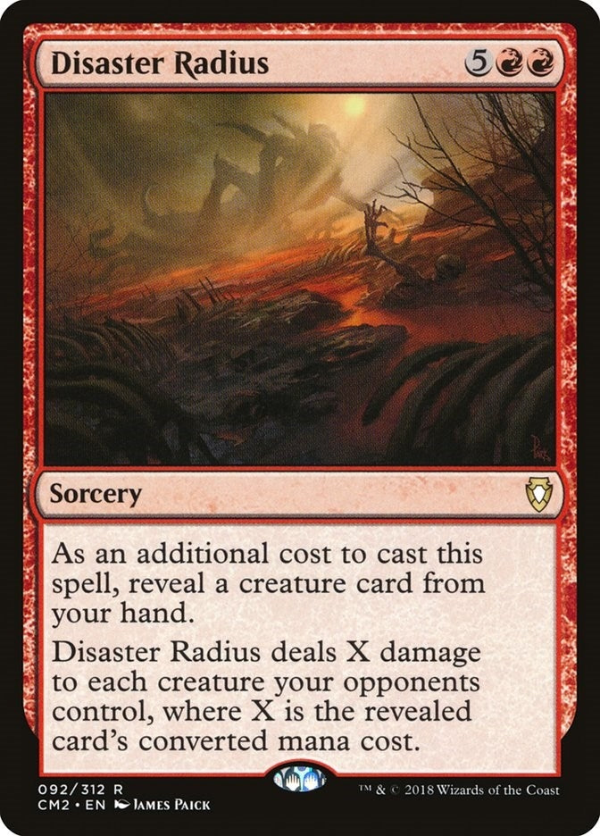 Image for Disaster Radius (92) (Commander Anthology Volume II) (CM2) - Magic: The Gathering