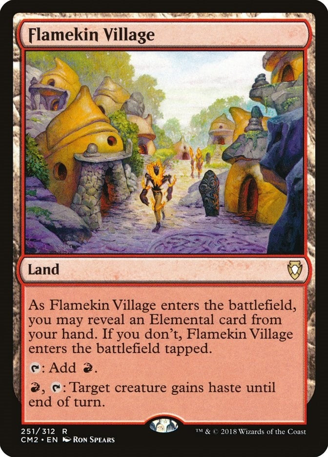 Image for Flamekin Village (251) (Commander Anthology Volume II) (CM2) - Magic: The Gathering