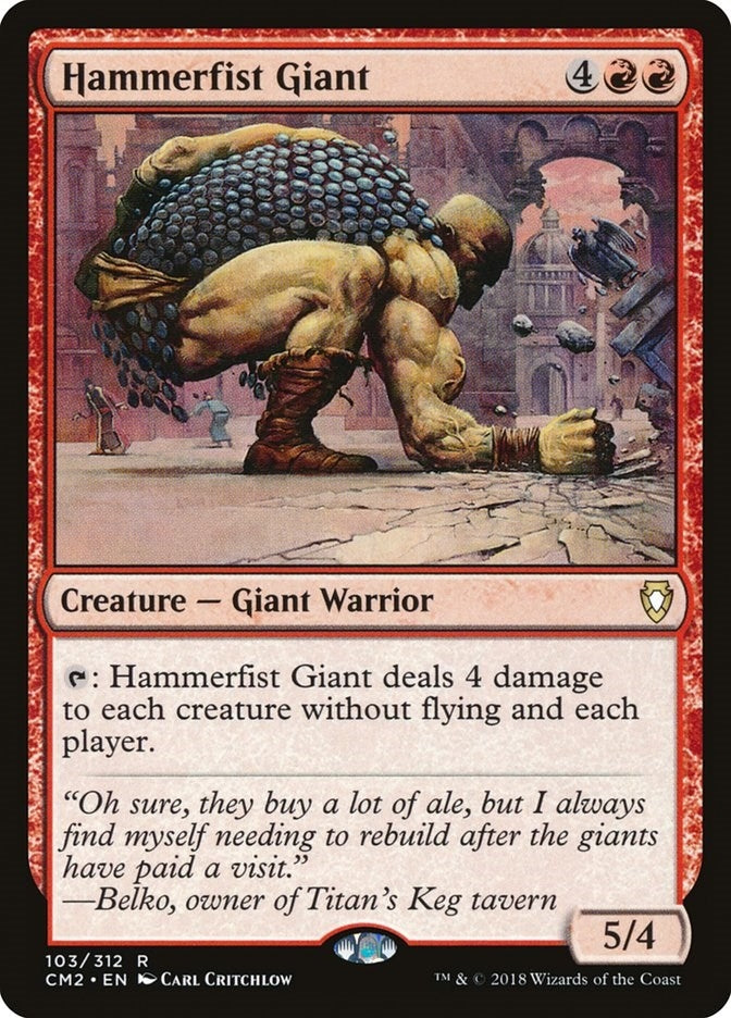 Image for Hammerfist Giant (103) (Commander Anthology Volume II) (CM2) - Magic: The Gathering