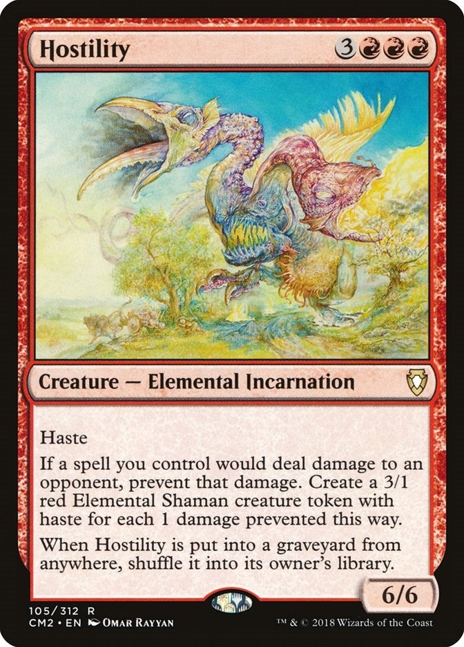 Image for Hostility (105) (Commander Anthology Volume II) (CM2) - Magic: The Gathering