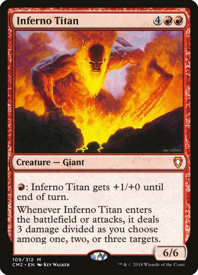 Image for Inferno Titan (109) (Commander Anthology Volume II) (CM2) - Magic: The Gathering