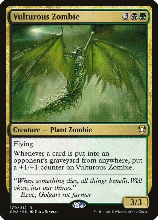 Image for Vulturous Zombie (170) (Commander Anthology Volume II) (CM2) - Magic: The Gathering