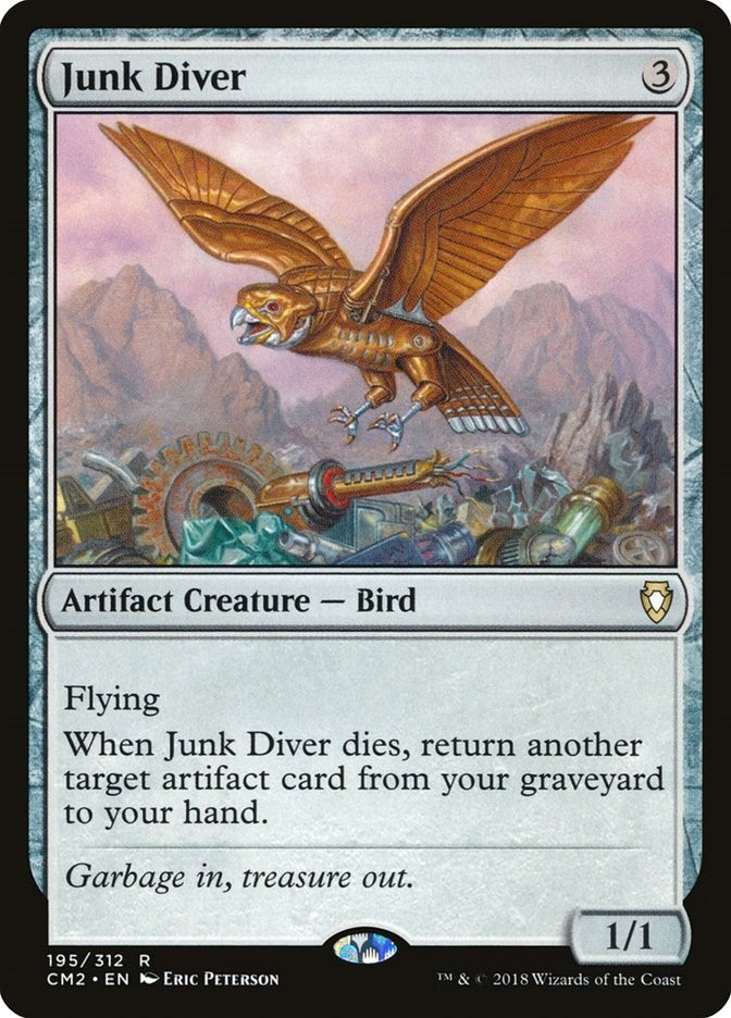 Image for Junk Diver (195) (Commander Anthology Volume II) (CM2) - Magic: The Gathering