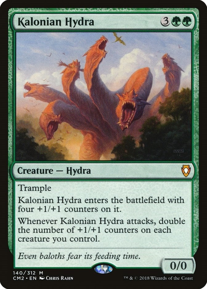 Image for Kalonian Hydra (140) (Commander Anthology Volume II) (CM2) - Magic: The Gathering