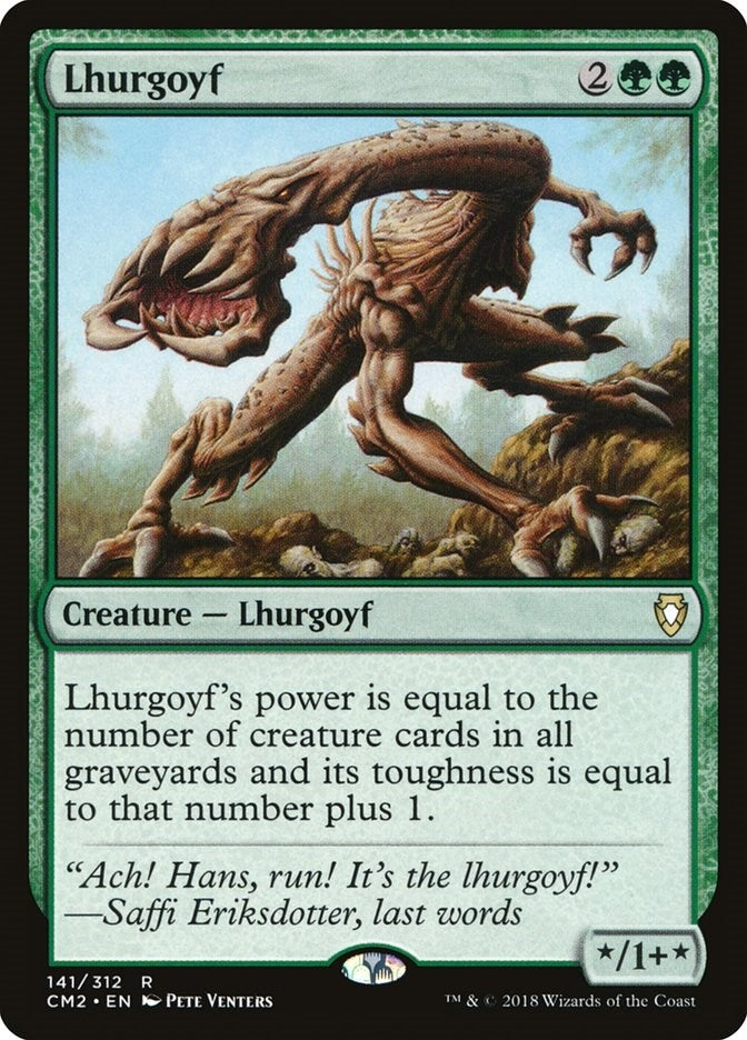 Image for Lhurgoyf (141) (Commander Anthology Volume II) (CM2) - Magic: The Gathering