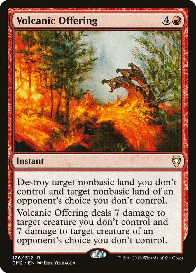 Image for Volcanic Offering (126) (Commander Anthology Volume II) (CM2) - Magic: The Gathering