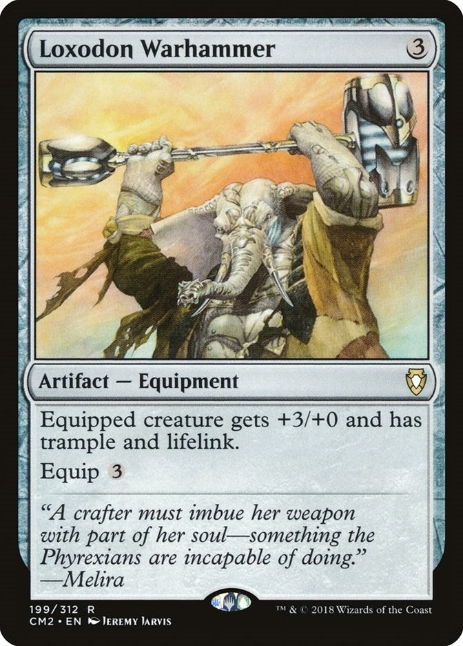 Image for Loxodon Warhammer (199) (Commander Anthology Volume II) (CM2) - Magic: The Gathering