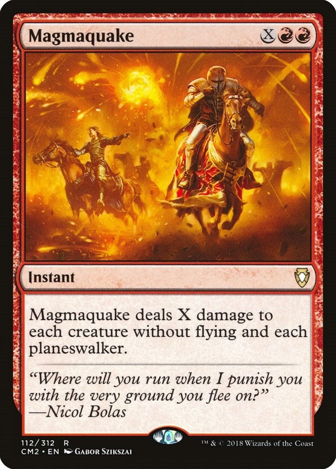 Image for Magmaquake (112) (Commander Anthology Volume II) (CM2) - Magic: The Gathering