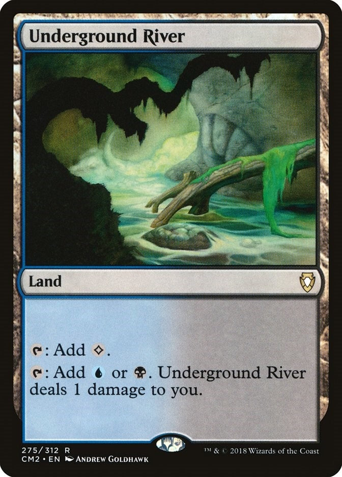 Image for Underground River (275) (Commander Anthology Volume II) (CM2) - Magic: The Gathering