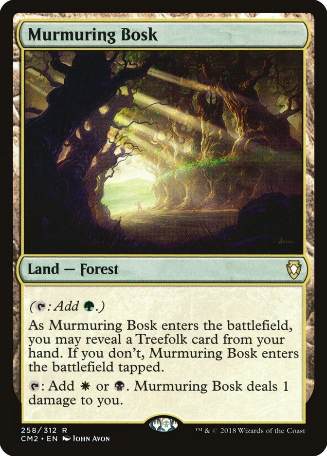Image for Murmuring Bosk (258) (Commander Anthology Volume II) (CM2) - Magic: The Gathering
