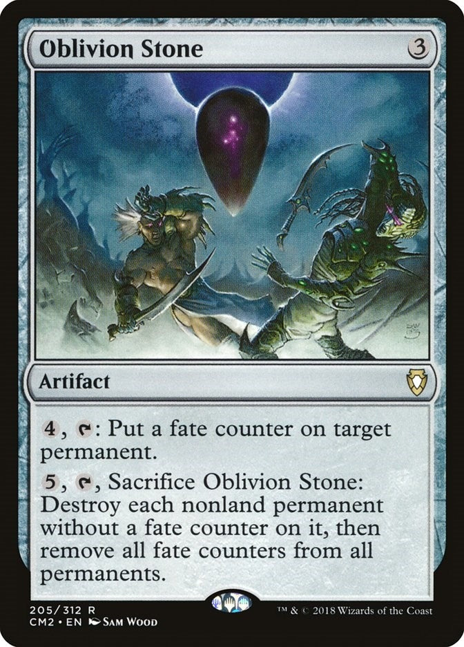 Image for Oblivion Stone (205) (Commander Anthology Volume II) (CM2) - Magic: The Gathering