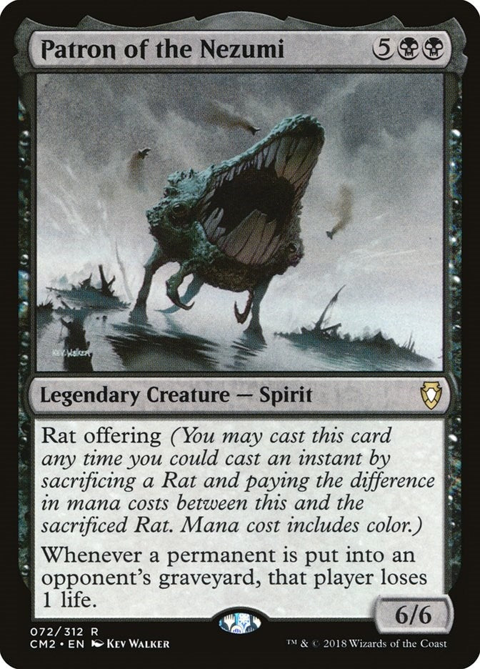 Image for Patron of the Nezumi (72) (Commander Anthology Volume II) (CM2) - Magic: The Gathering