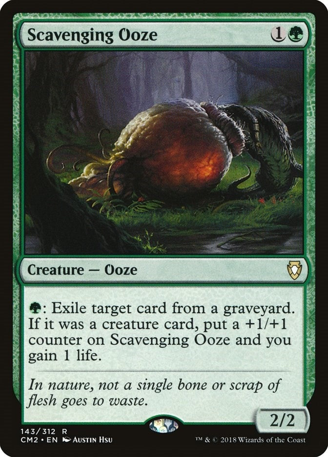 Image for Scavenging Ooze (143) (Commander Anthology Volume II) (CM2) - Magic: The Gathering