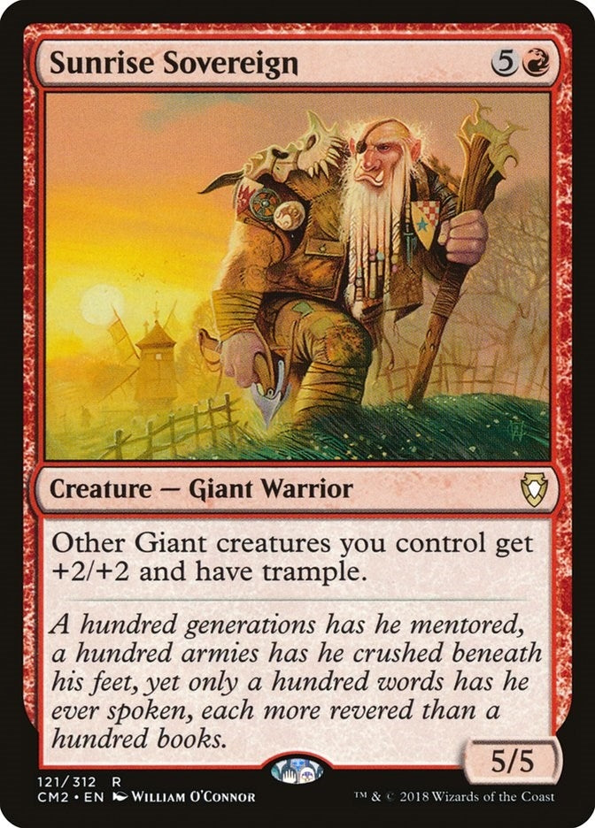 Image for Sunrise Sovereign (121) (Commander Anthology Volume II) (CM2) - Magic: The Gathering