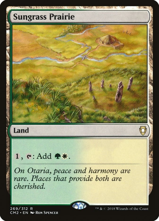 Image for Sungrass Prairie (269) (Commander Anthology Volume II) (CM2) - Magic: The Gathering