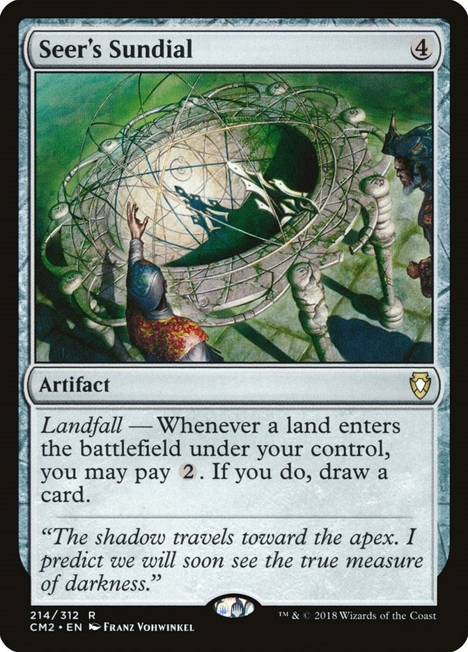 Image for Seer's Sundial (214) (Commander Anthology Volume II) (CM2) - Magic: The Gathering