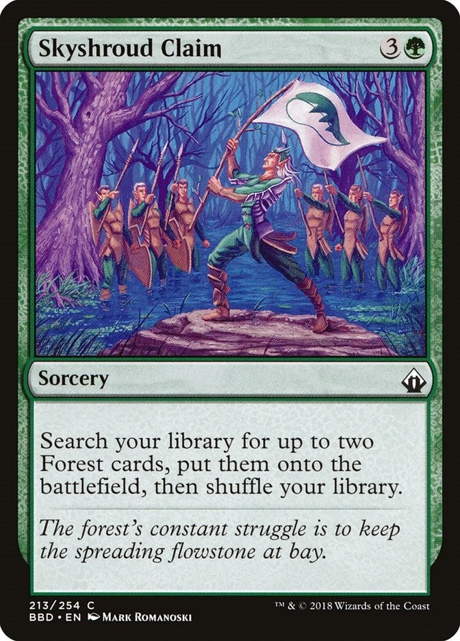 Image for Skyshroud Claim (213) (Battlebond) (BBD) - Magic: The Gathering