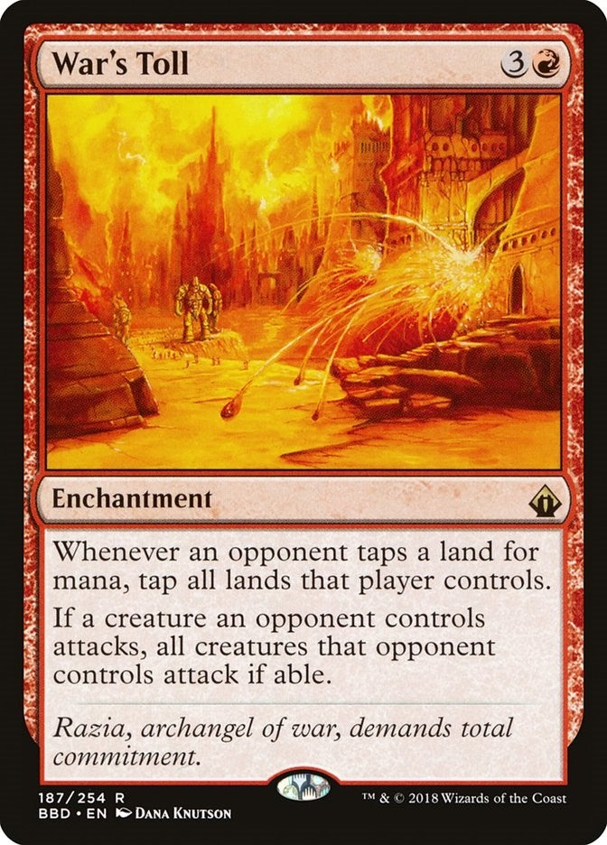 War's Toll (187) (Battlebond)