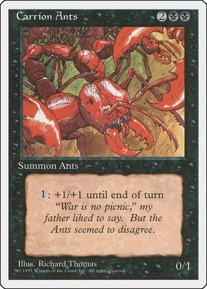 Image for Carrion Ants (Fourth Edition) (4ED) - Magic: The Gathering