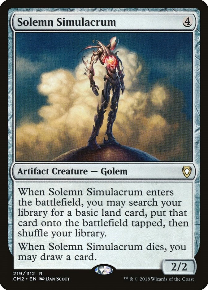 Image for Solemn Simulacrum (219) (219) (Commander Anthology Volume II) (CM2) - Magic: The Gathering