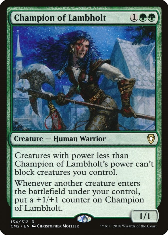 Image for Champion of Lambholt (134) (Commander Anthology Volume II) (CM2) - Magic: The Gathering